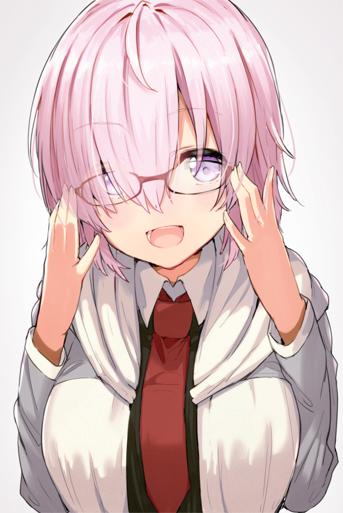 mash kyrielight (fate and 1 more) drawn by haruken