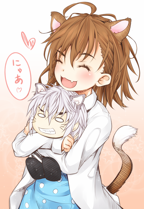 accelerator and last order (toaru majutsu no index) drawn by shin_(highest1192)