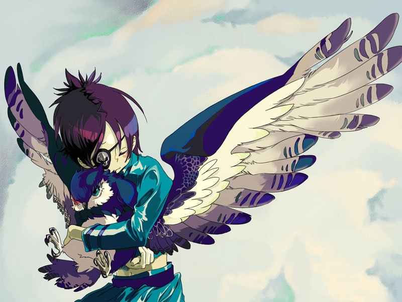 chrome dokuro and rokudou mukuro (katekyo hitman reborn!) drawn by sorabo