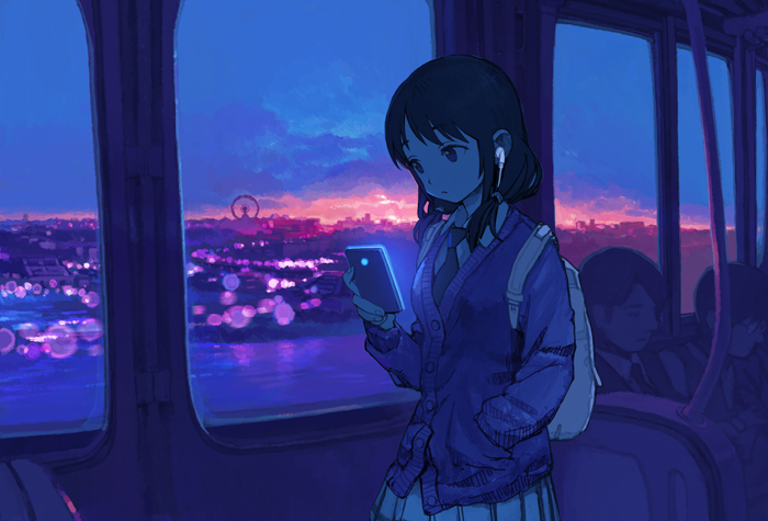tamura yuri (watashi ga motenai no wa dou kangaetemo omaera ga warui!) drawn by tomohi