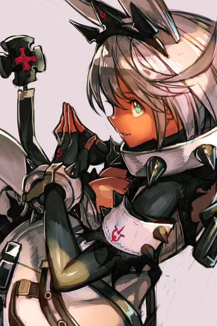 elphelt valentine (guilty gear and 1 more) drawn by hungry_clicker