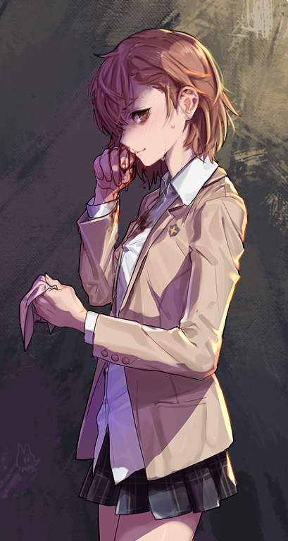 misaka mikoto (toaru majutsu no index and 1 more) drawn by rod_(rod4817)
