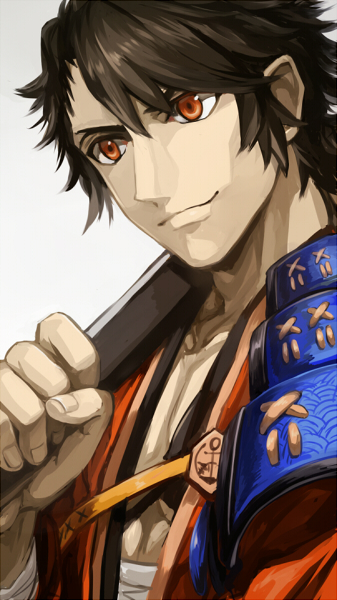 mutsu-no-kami yoshiyuki (touken ranbu) drawn by ruchi
