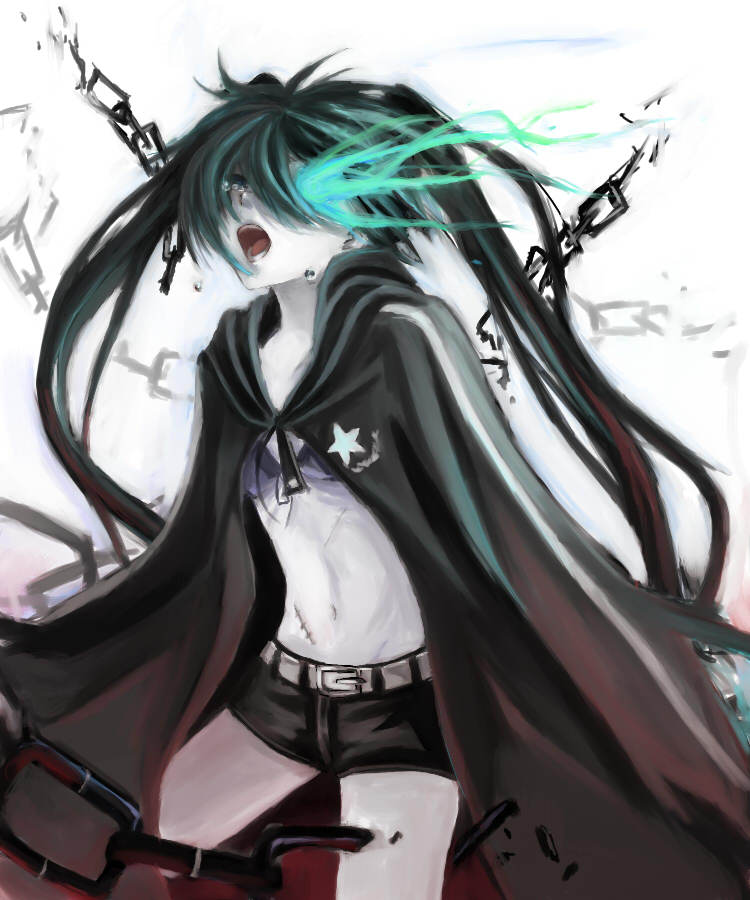black rock shooter (black rock shooter) drawn by nako_(nonrain)