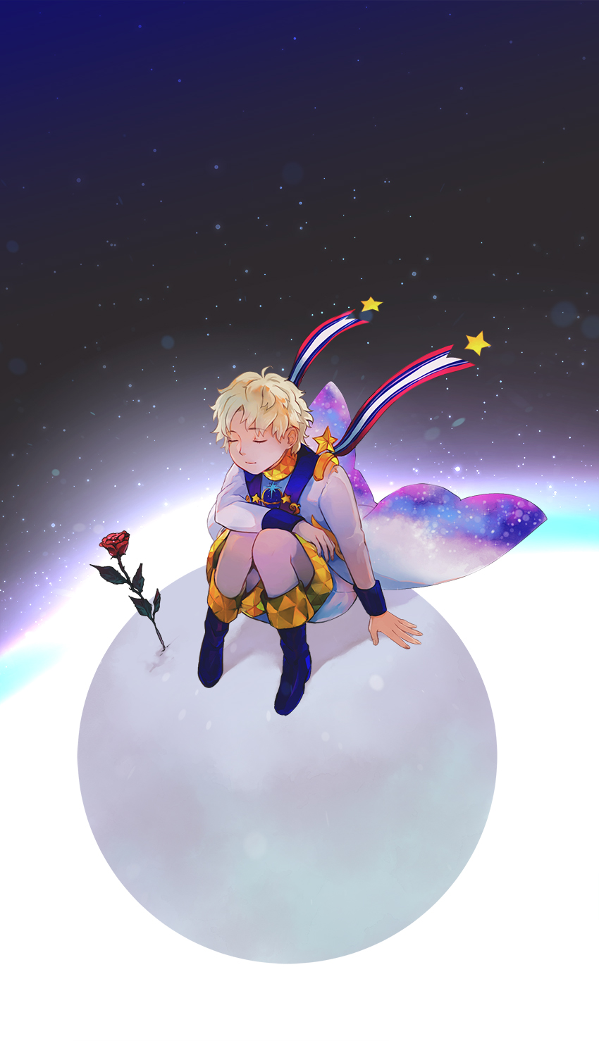 voyager and rose (fate and 3 more) drawn by redtaiga