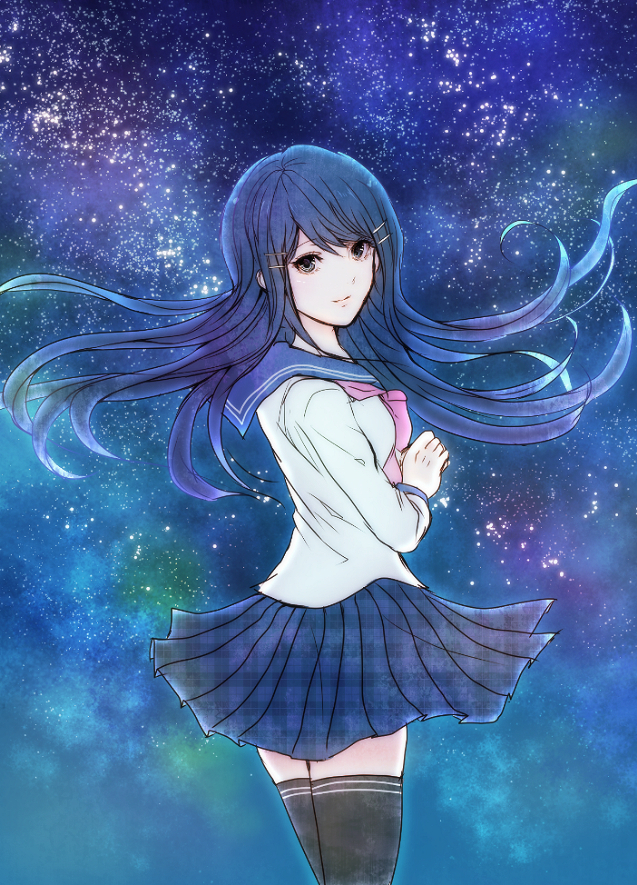maizono sayaka (danganronpa and 1 more) drawn by z-epto_(chat-noir86)