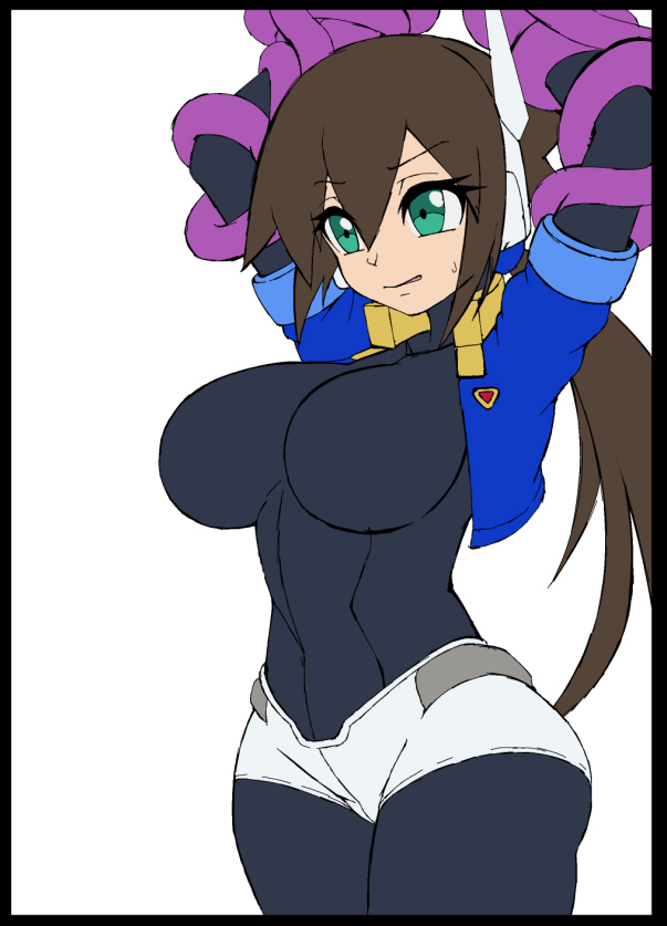 aile (mega man and 2 more) drawn by semikichi
