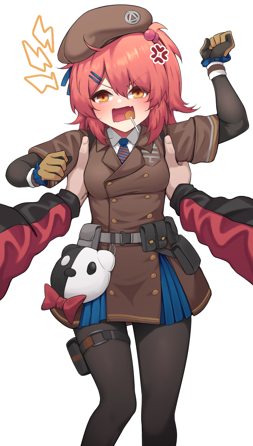 commander, mp7, and cheeta (girls' frontline and 1 more) drawn by act_(xadachit)