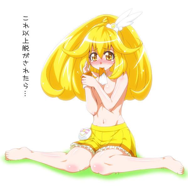 kise yayoi and cure peace (precure and 1 more) drawn by mikagami_sou