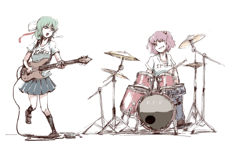 shiki eiki and onozuka komachi (touhou) drawn by taichi_(tomo)