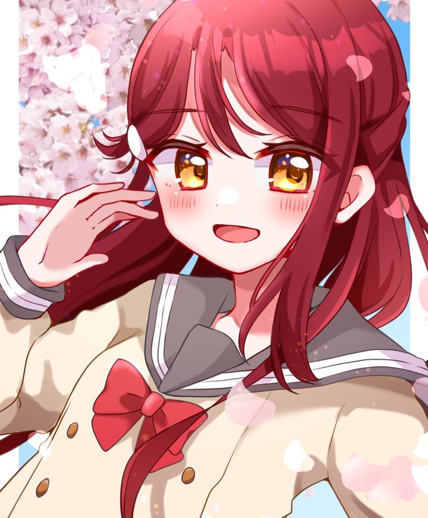 sakurauchi riko (love live! and 1 more) drawn by sasakura_sakura