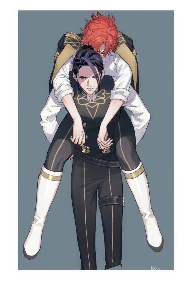 sylvain jose gautier and felix hugo fraldarius (fire emblem and 1 more) drawn by koinn_2