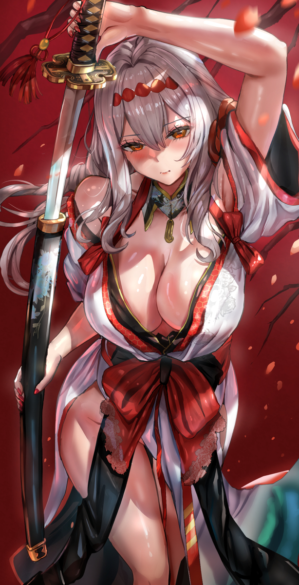scarlet (goddess of victory: nikke) drawn by himonoata