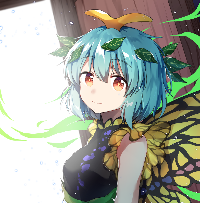 eternity larva (touhou) drawn by kaoling