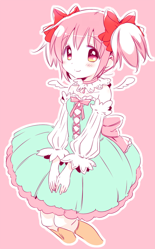kaname madoka (mahou shoujo madoka magica) drawn by yamada_ako