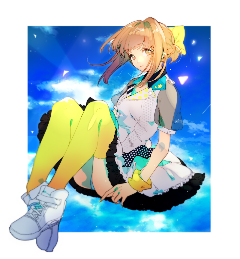 tsunomori rona (tokyo 7th sisters) drawn by asuna_(i_luv)