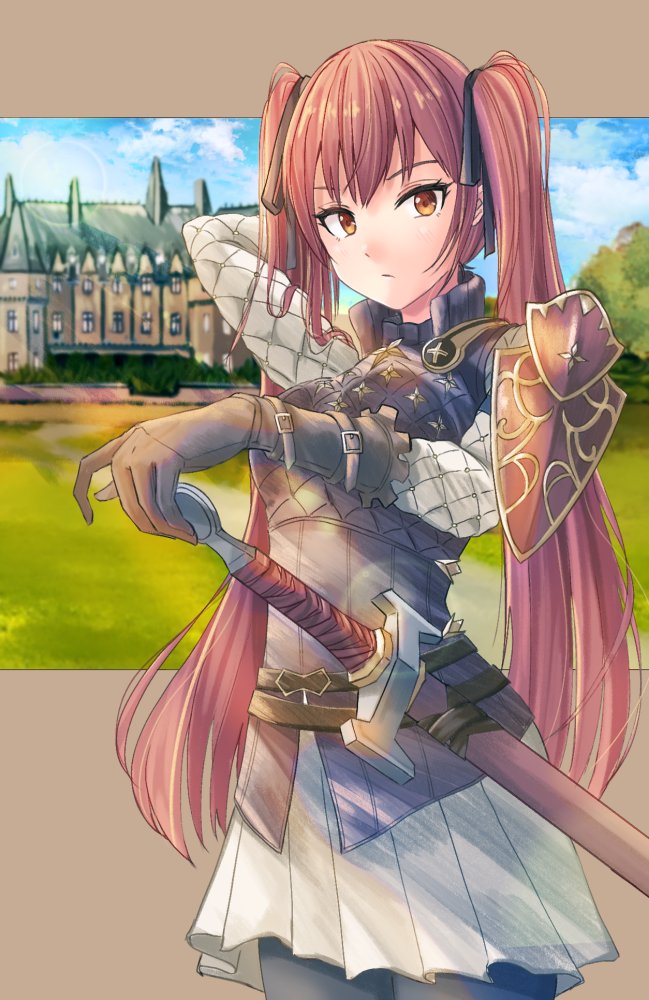 severa and selena (fire emblem and 1 more) drawn by fuussu_(21-kazin)