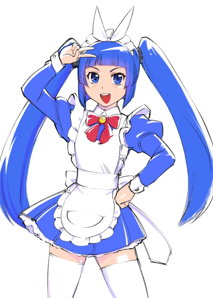 nipako and dorae tachibana doryaef (ultimate nipper and 1 more) drawn by ueyama_michirou