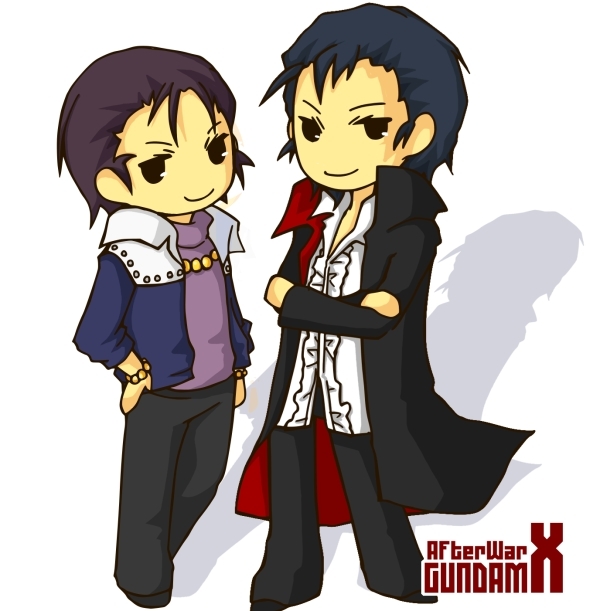 shagia frost and olba frost (gundam and 1 more) drawn by natsuki_(artist)