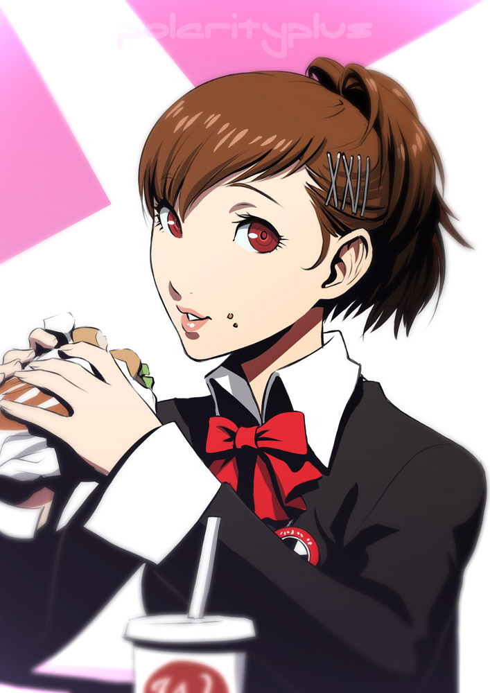 shiomi kotone (persona and 2 more) drawn by polarityplus