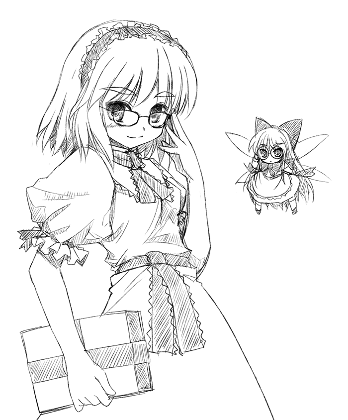 alice margatroid and shanghai doll (touhou) drawn by yuuki_(snowhouse)