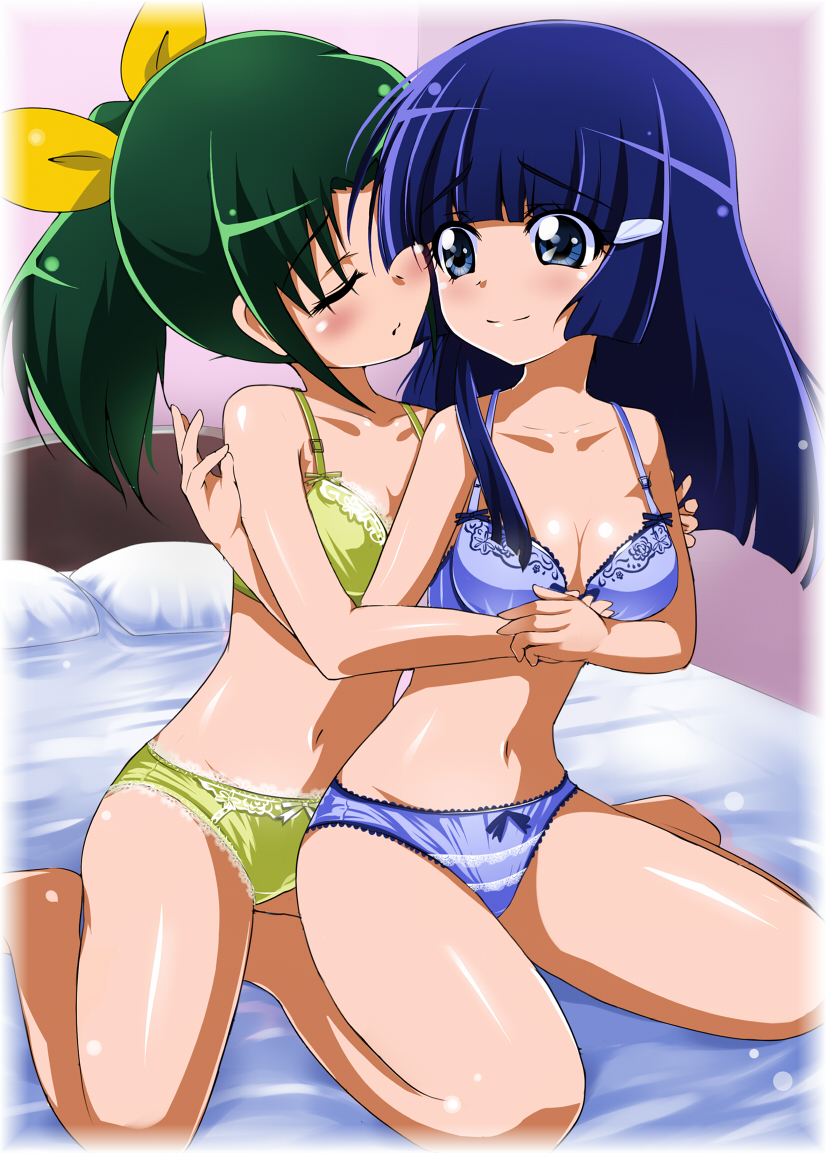 midorikawa nao and aoki reika (precure and 1 more) drawn by mocchisake
