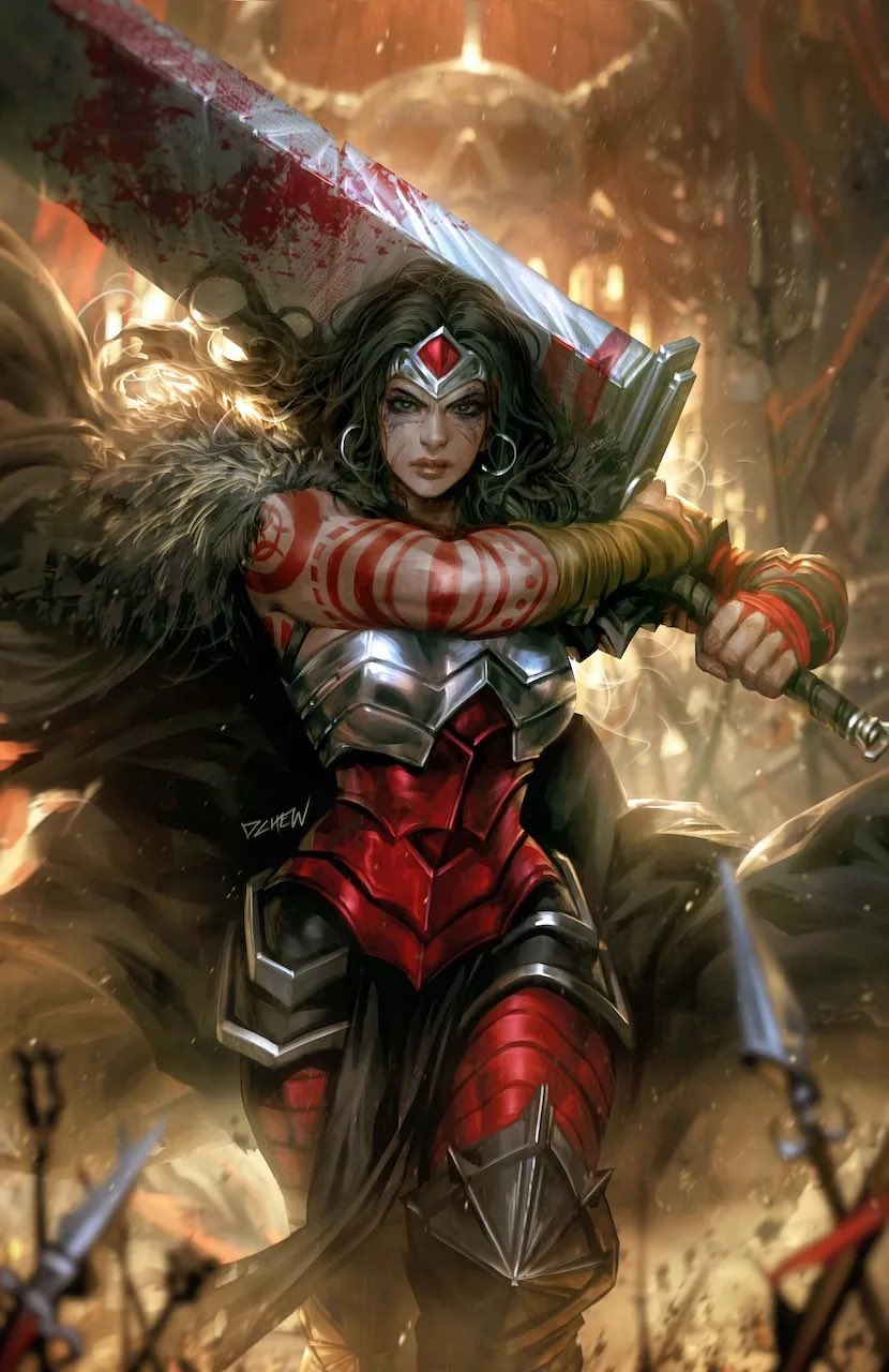 wonder woman (dc comics and 2 more) drawn by dcwj