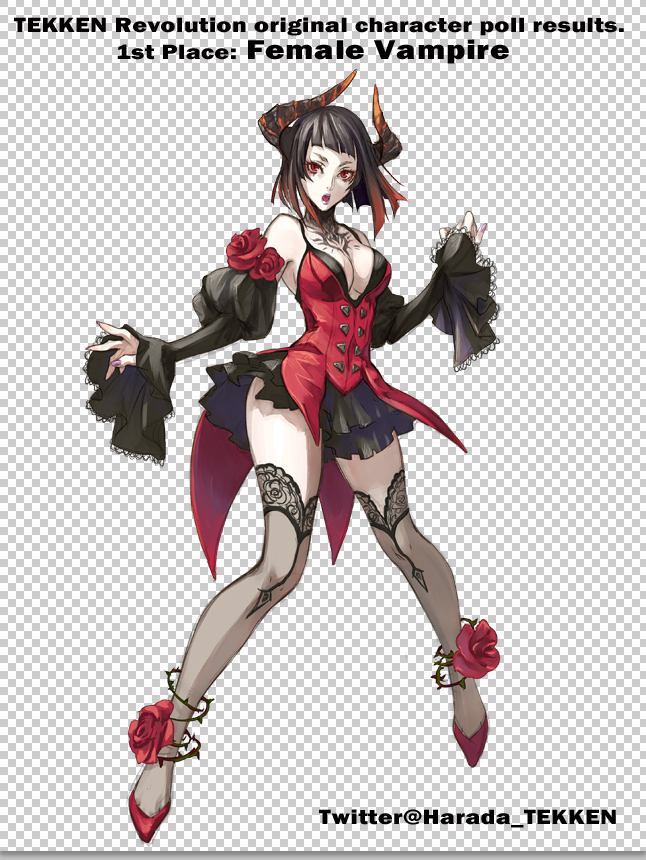 eliza (tekken and 2 more) drawn by kawano_takuji