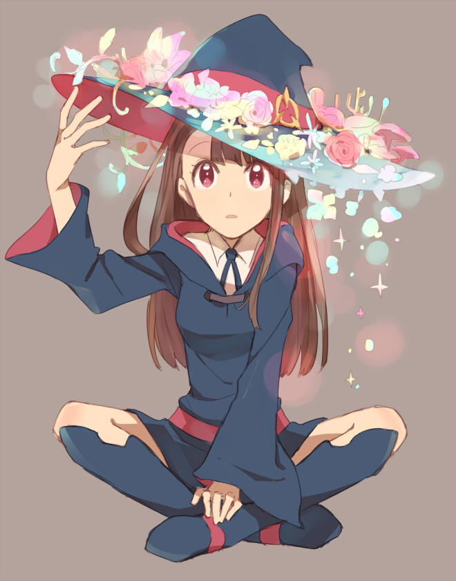 kagari atsuko (little witch academia) drawn by sou_(tuhut)