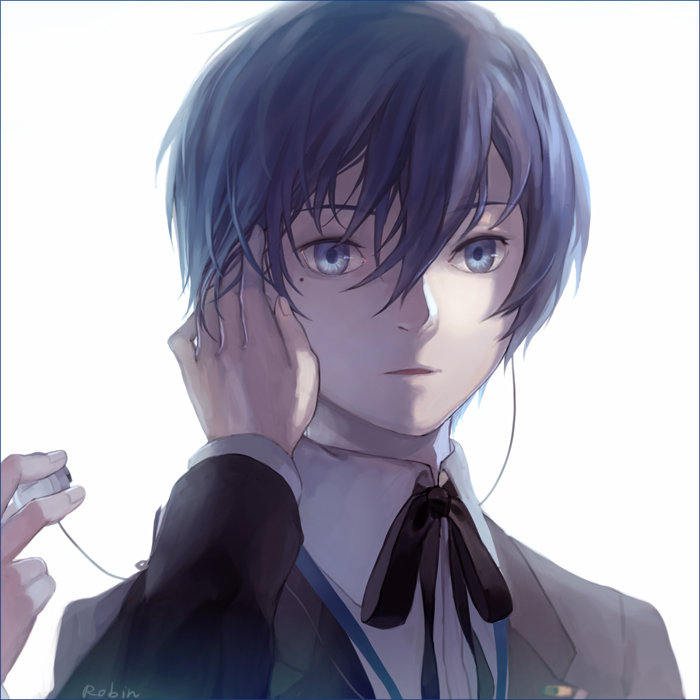 yuuki makoto (persona and 1 more) drawn by robinexile