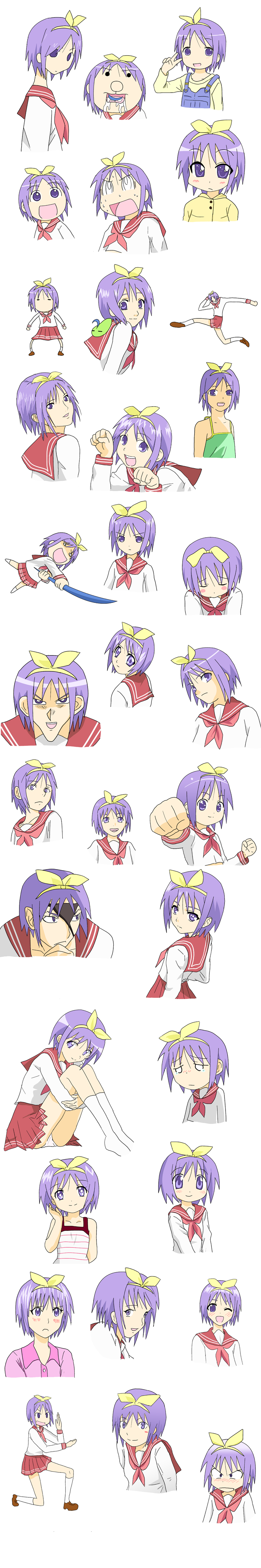 hiiragi tsukasa (fate and 36 more) drawn by kimineri