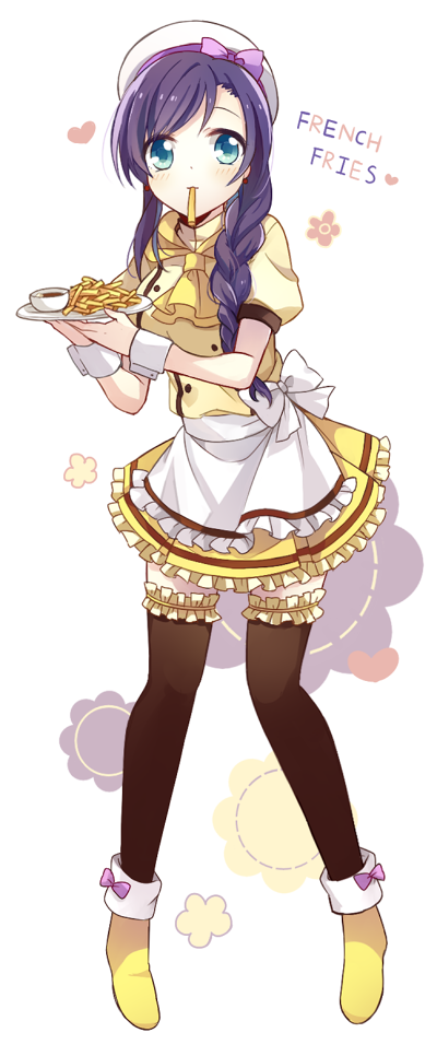 tojo nozomi (love live! and 1 more) drawn by yimu