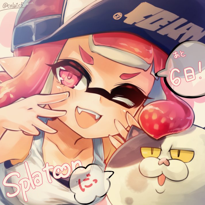inkling player character, inkling girl, and judd (splatoon and 1 more) drawn by conomi-c5