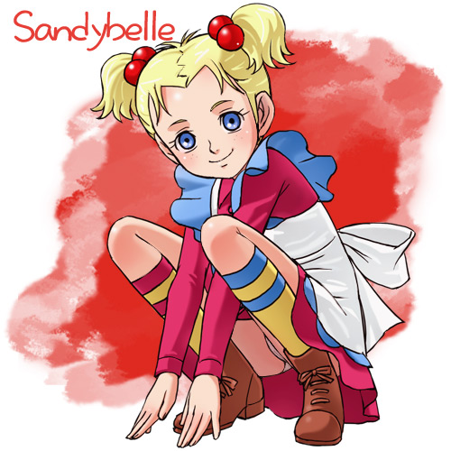 sandybell christie (hello! sandybell) drawn by haruyama_kazunori