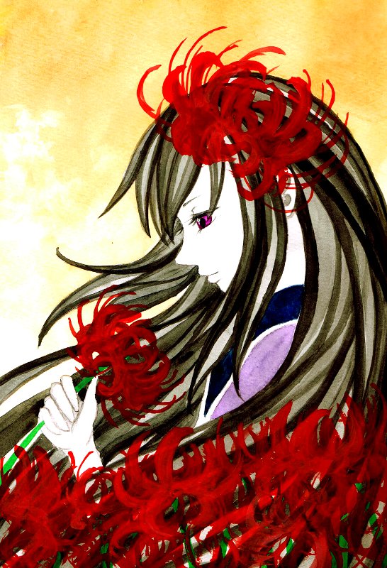 akemi homura (mahou shoujo madoka magica) drawn by hakkyou_seinen_dogura_magura