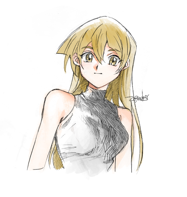 tenjouin asuka (yu-gi-oh! and 1 more) drawn by 203wolves