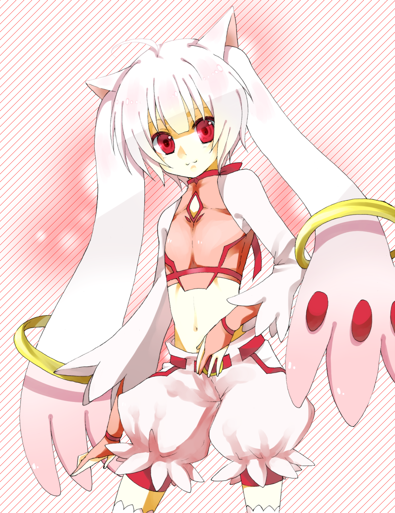 kyubey (mahou shoujo madoka magica) drawn by b-cat