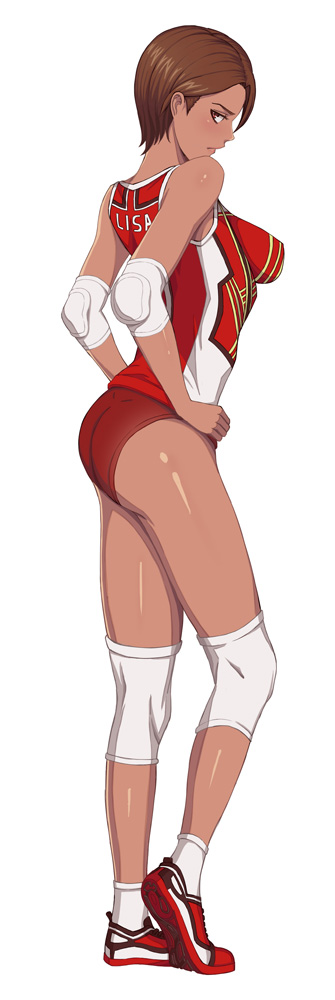 lisa hamilton (dead or alive) drawn by hayate_(leaf98k)
