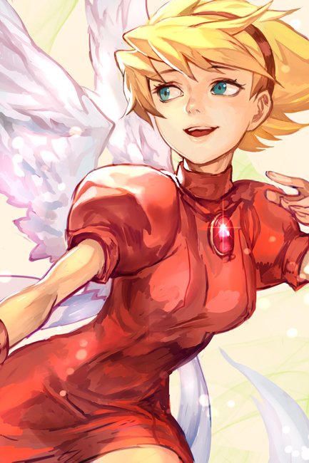 nina (breath of fire and 1 more) drawn by hungry_clicker