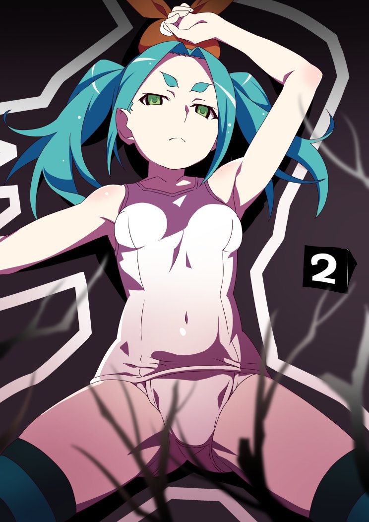 ononoki yotsugi (monogatari and 1 more) drawn by gesugesu_ahoaho