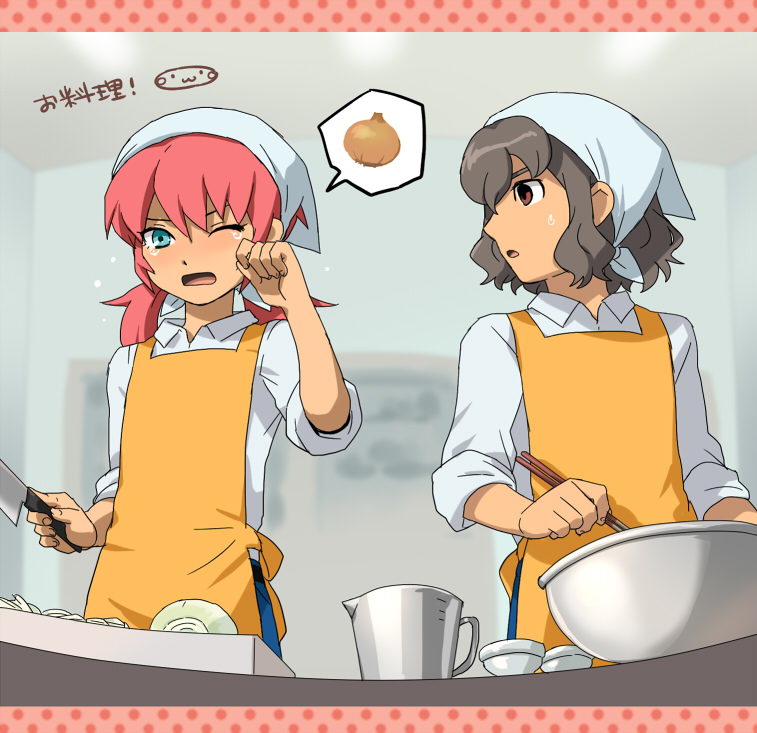 kirino ranmaru and shindou takuto (inazuma eleven and 1 more) drawn by mizuhara_aki