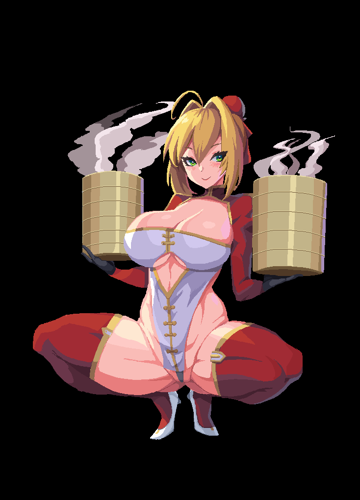 nero claudius (fate and 2 more) drawn by funaya_(a2brasd)