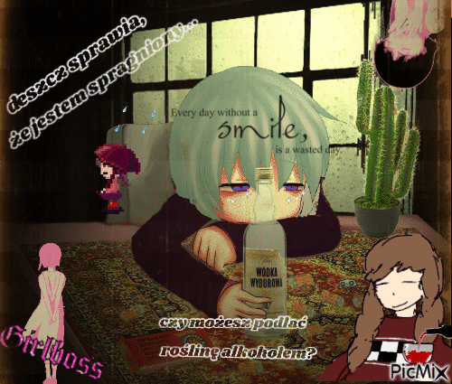 madotsuki, iwakura lain, and marie (yume nikki and 2 more)
