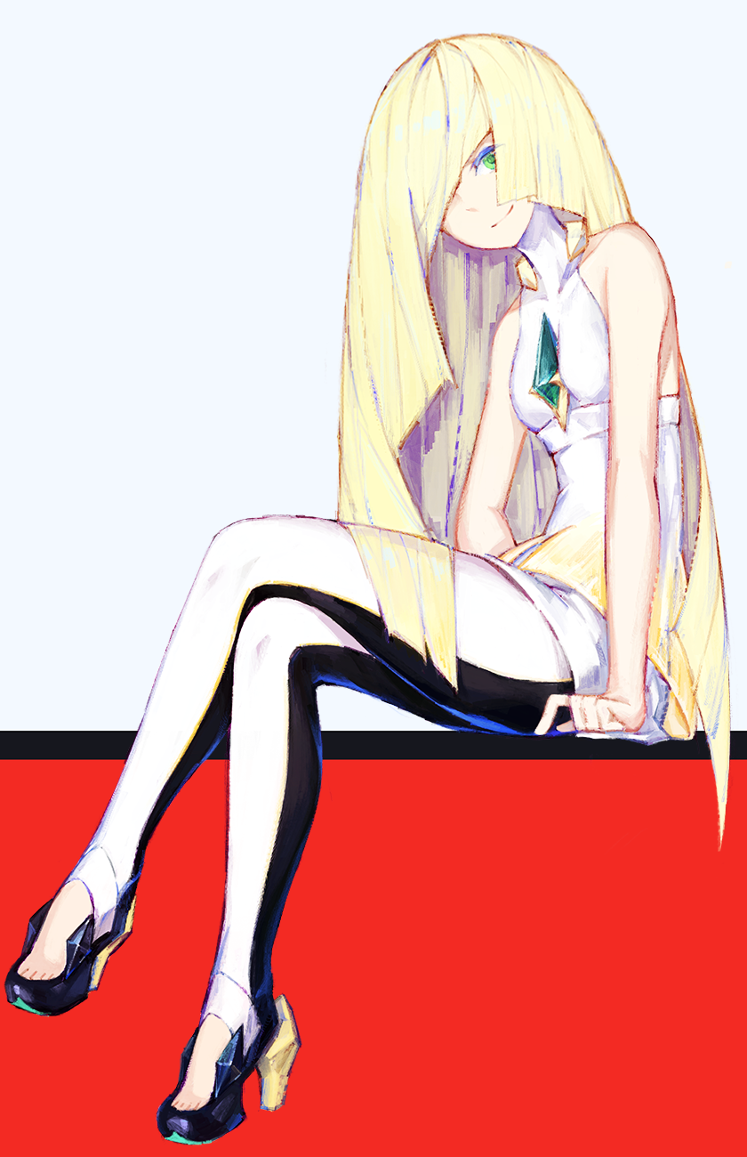 lusamine (pokemon and 1 more) drawn by labombardier!