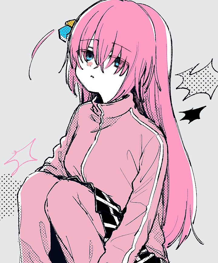 gotoh hitori (bocchi the rock!) drawn by boyano