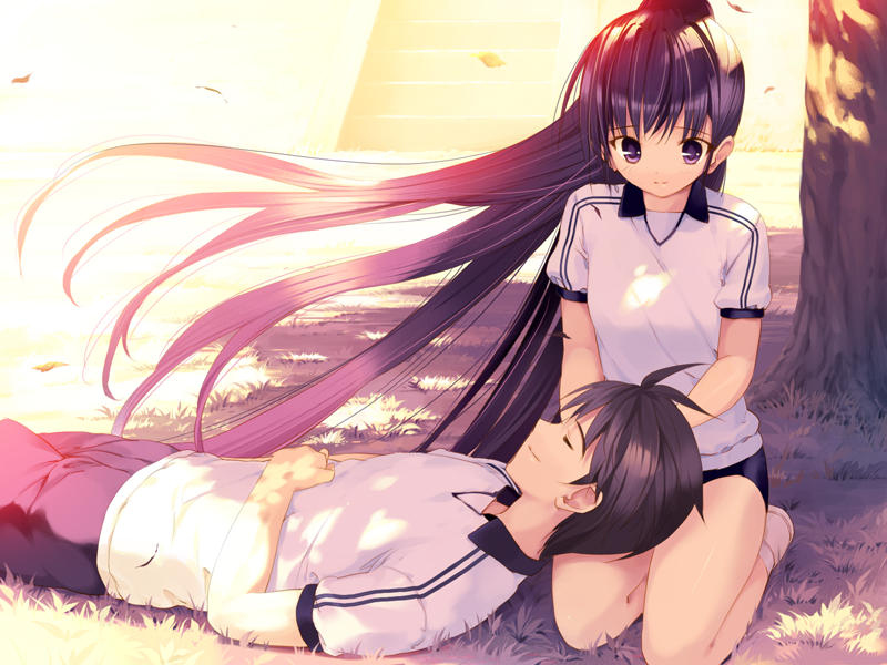 itsuki aoba and ashiya subaru (soshite ashita no sekai yori) drawn by ueda_ryou