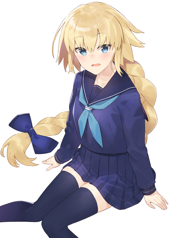 jeanne d'arc (fate and 2 more) drawn by hayashi_kewi