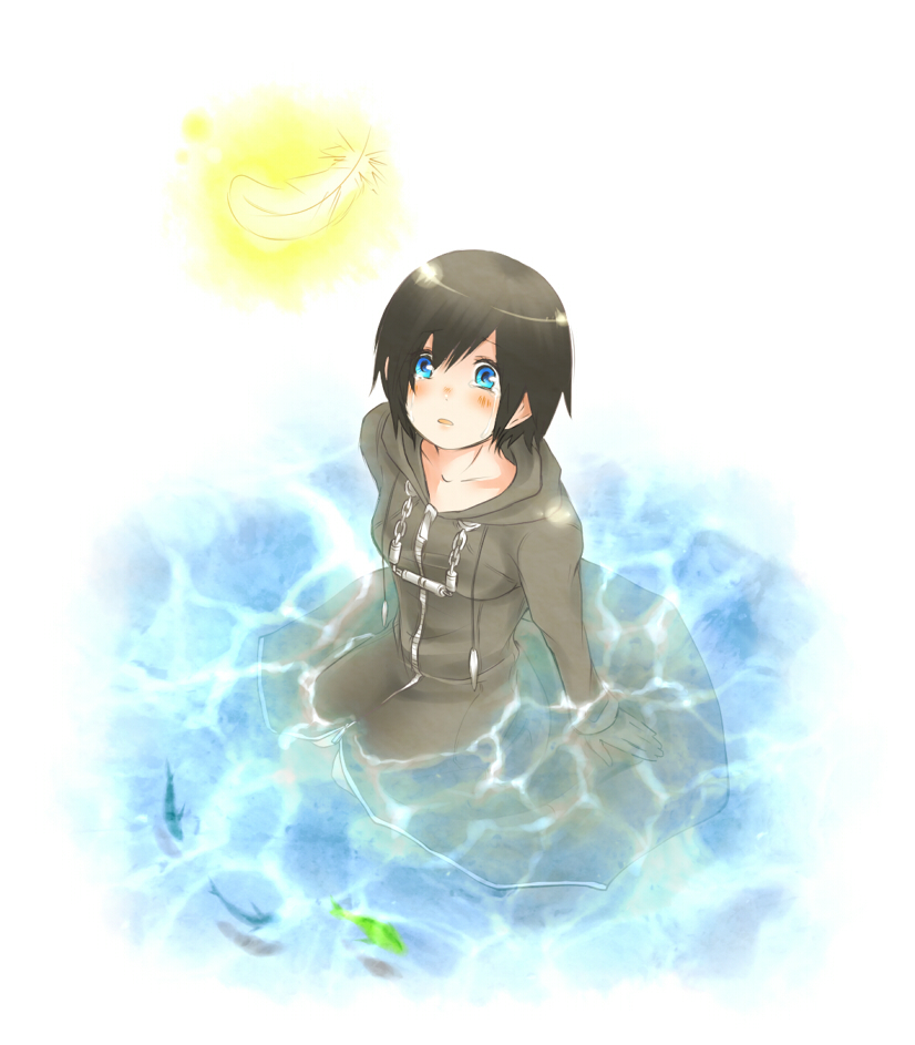 xion (kingdom hearts and 1 more) drawn by rxoixoans