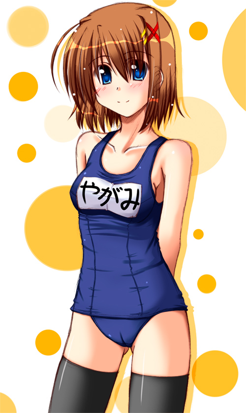 yagami hayate (lyrical nanoha and 2 more) drawn by lask