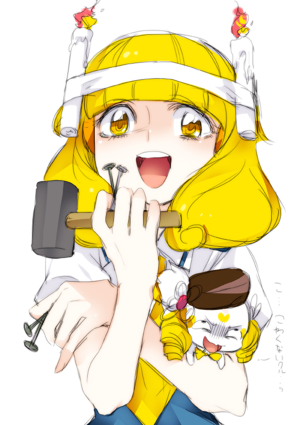 tomoe mami, kise yayoi, and candy (mahou shoujo madoka magica and 2 more) drawn by tima